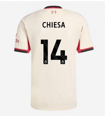 Liverpool Federico Chiesa #14 Segunda Equipación 2025-26 Manga Corta